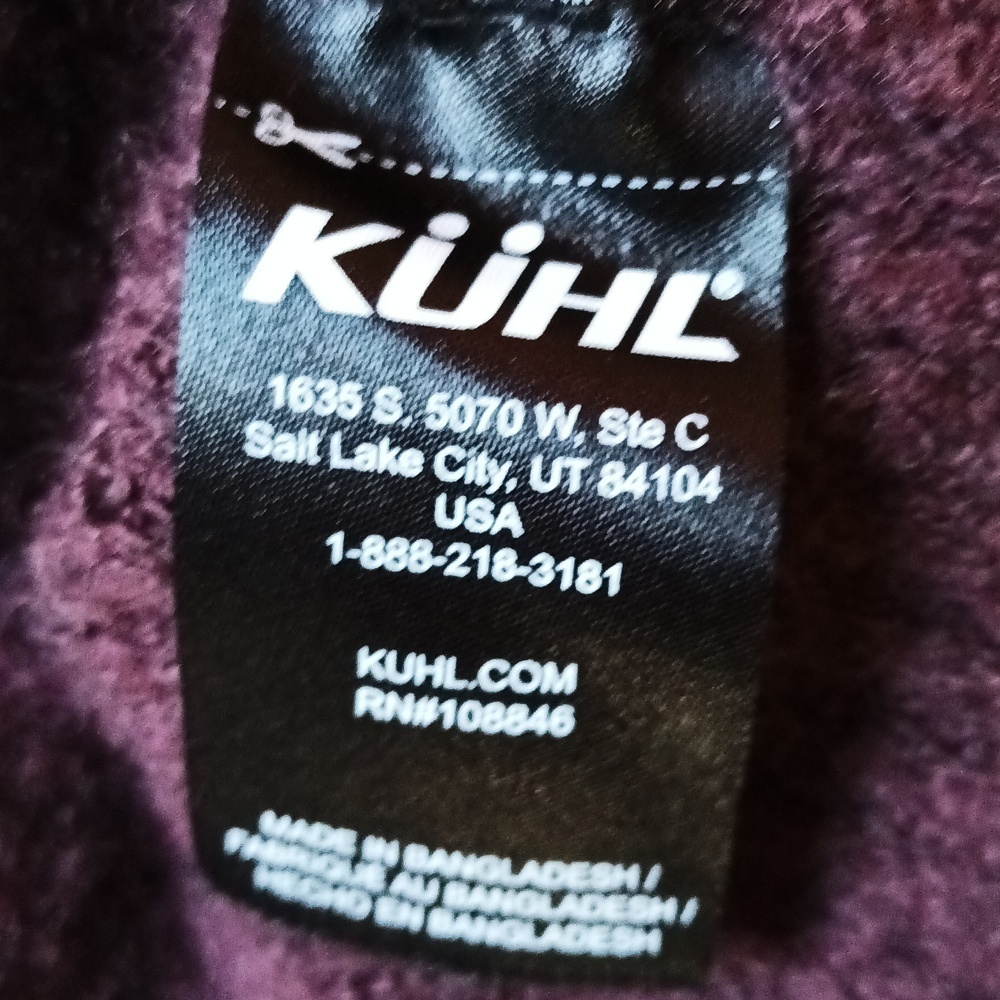 Kuhl Purple Sienna Cowl Neck Sweater Small - Picture 8 of 9
